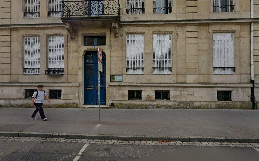 La porte bleue du 39 cours Léopold à Nancy